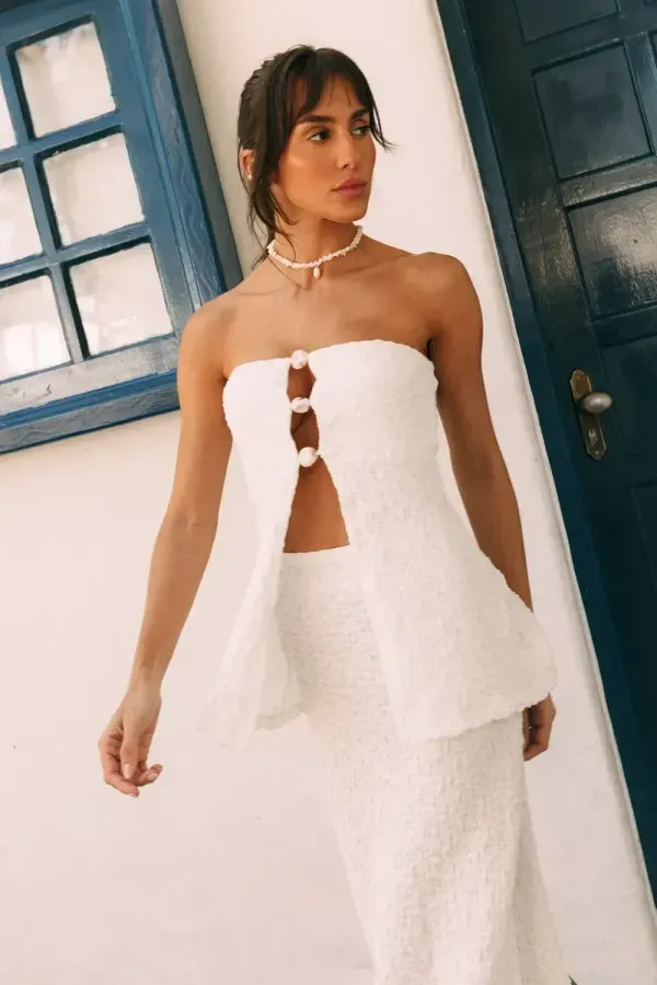 blusa zaila off white